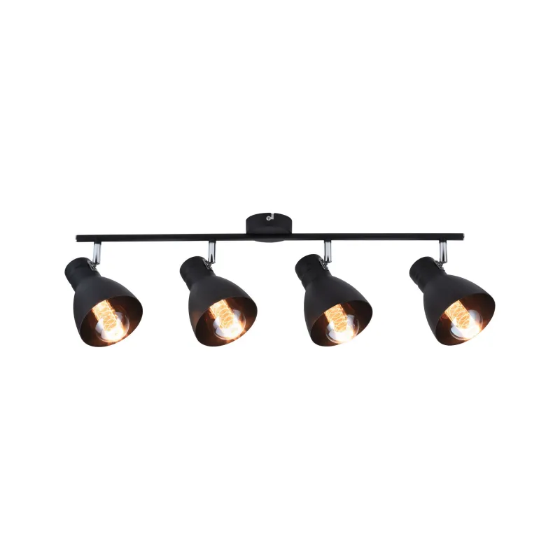 Spot Davy max4x20W E27 Noir
