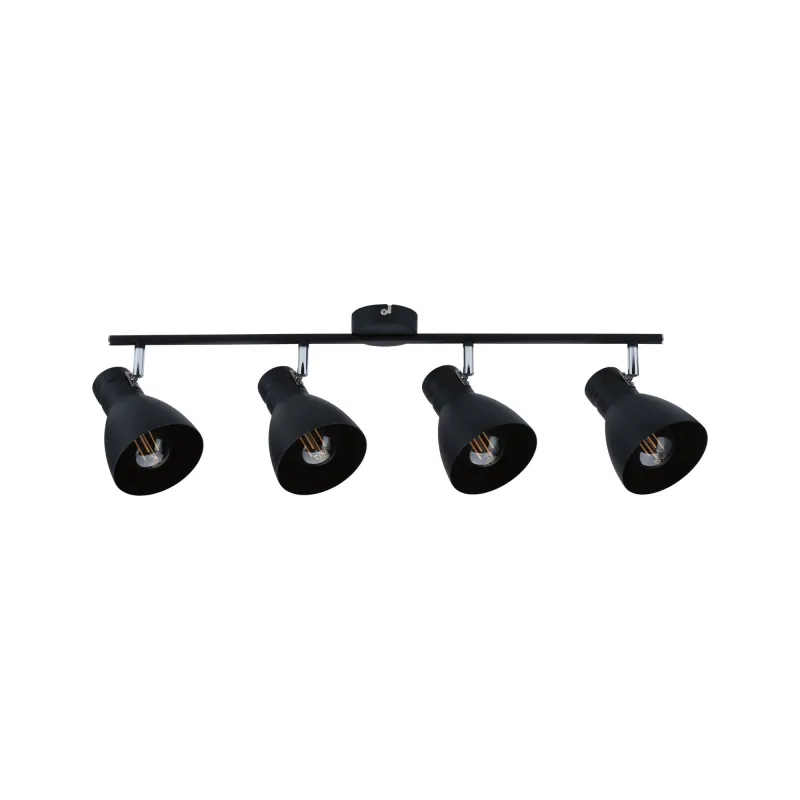 Spot Davy max4x20W E27 Noir