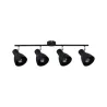 Spot Davy max4x20W E27 Noir