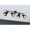 Spot Davy max4x20W E27 Noir