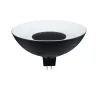 LED GU5,3 12V noir/blanc 3000K