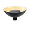 LED GU5,3 12V noir/doré 3000K