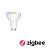 LED ZB GU10 350lm 6W RGBW dépoli