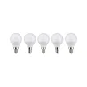 Promo lot 5 LED sphér 470lm