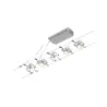 Kit Câble MacII max5x10W GU5,3