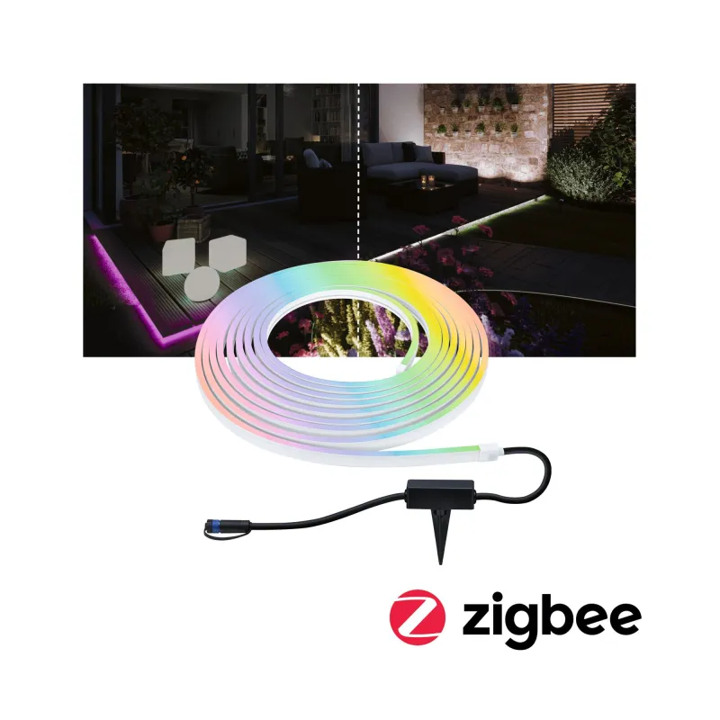 Outdoor Plug Shine bandeau néon