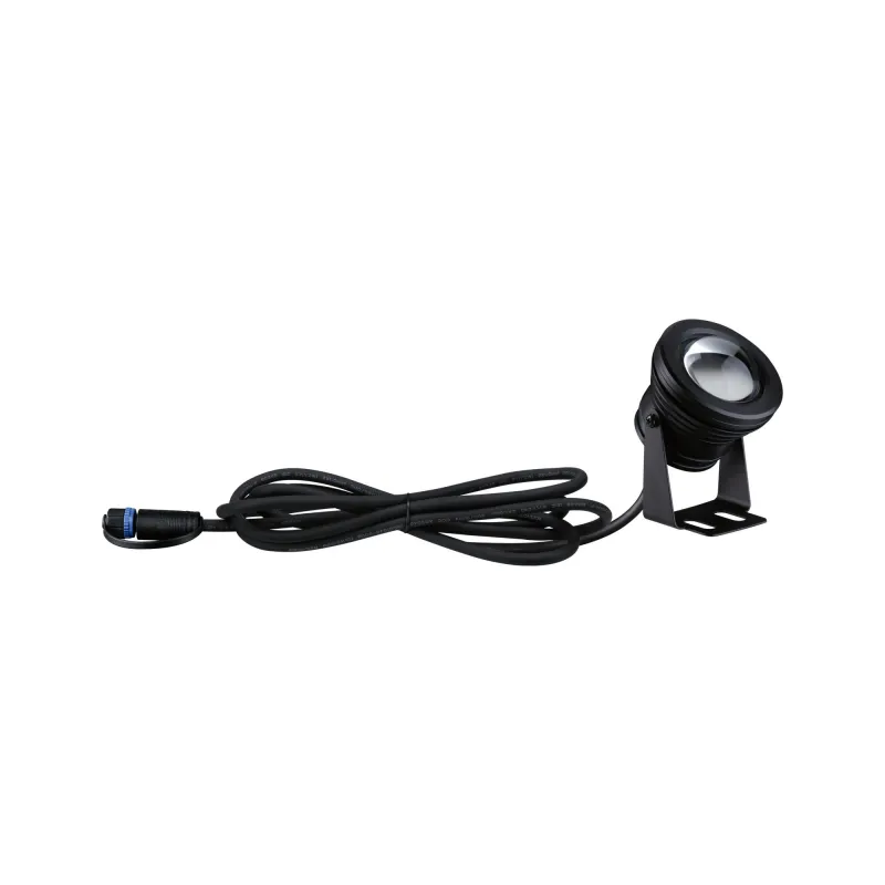Plug & Shine Spot LED Luminaire de bassin Spot individuel IP68 3000K 5W Noir