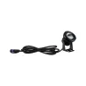 Plug & Shine Spot LED Luminaire de bassin Spot individuel IP68 3000K 5W Noir