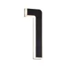 Numéro de maison lumineux LED Numéro 1 solaire