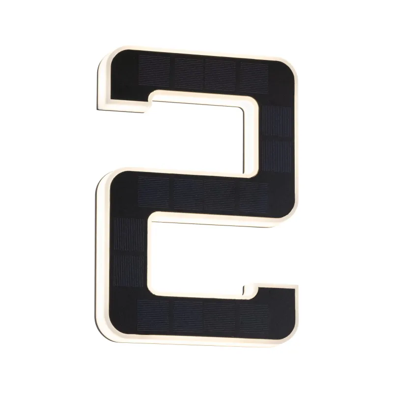 Numéro de maison extérieur sol
