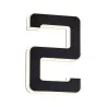 Numéro de maison extérieur sol