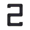 Numéro de maison extérieur sol