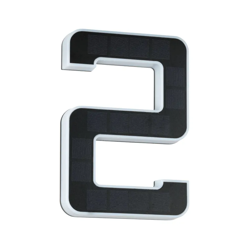 Numéro de maison extérieur sol