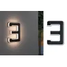 Numéro de maison extérieur sol