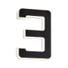 Numéro de maison extérieur sol