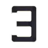 Numéro de maison extérieur sol