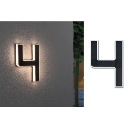 Numéro de maison extérieur sol