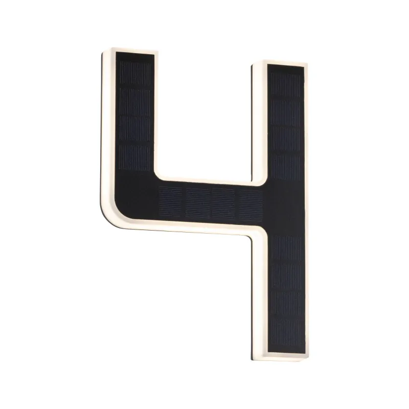Numéro de maison extérieur sol
