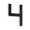 Numéro de maison extérieur sol
