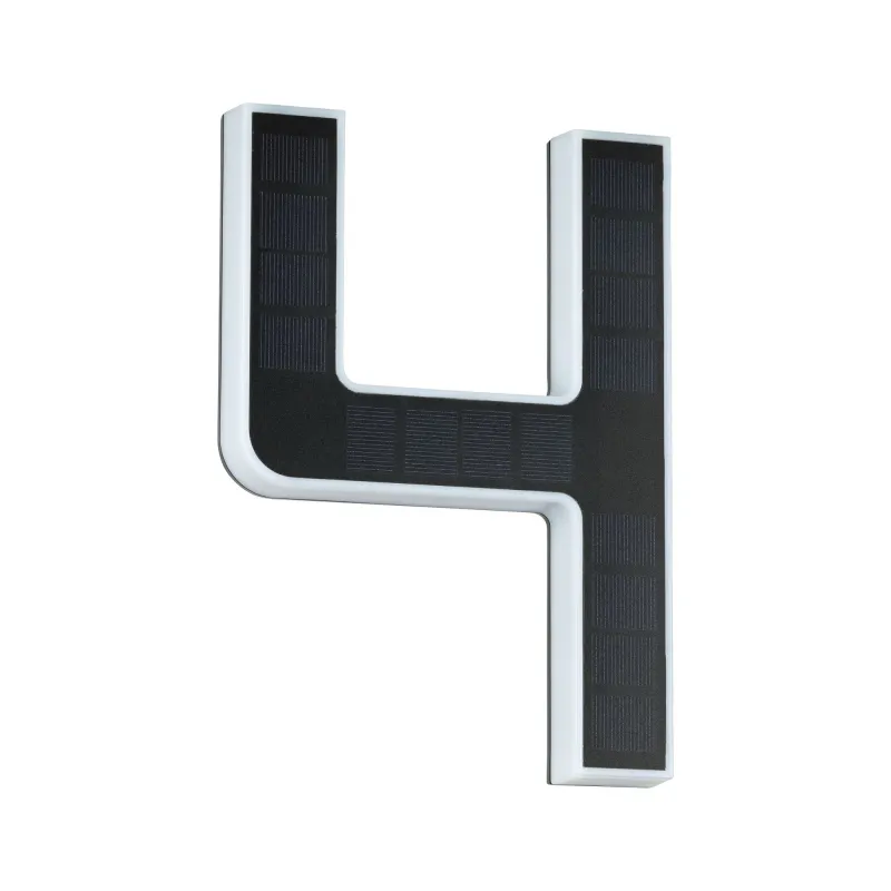 Numéro de maison extérieur sol