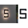Numéro de maison extérieur sol
