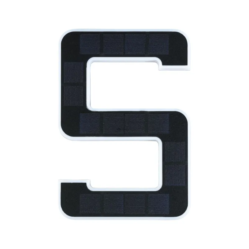 Numéro de maison extérieur sol