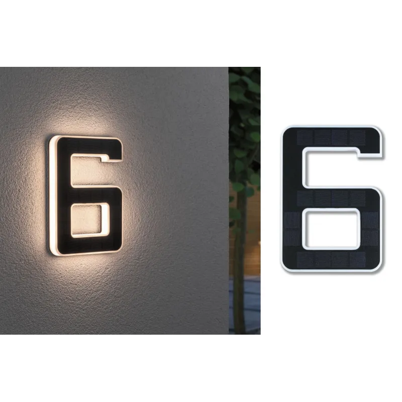 Numéro de maison extérieur sol