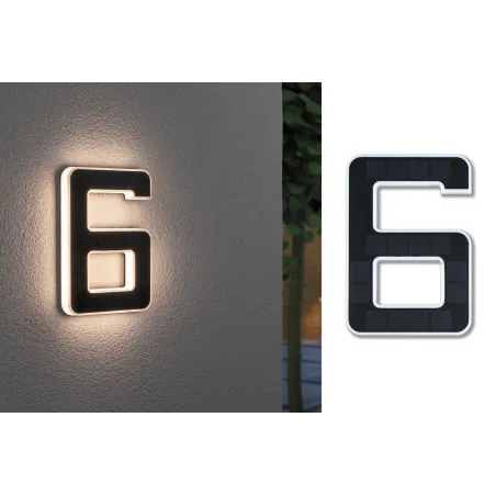 Numéro de maison extérieur sol