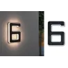 Numéro de maison extérieur sol
