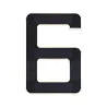 Numéro de maison extérieur sol