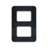 Numéro de maison extérieur sol