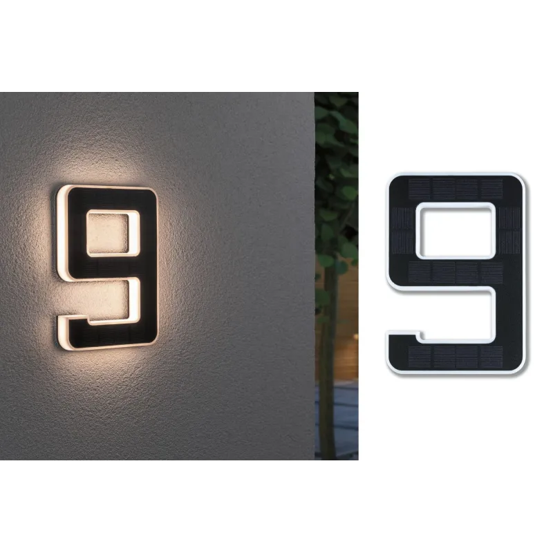Numéro de maison extérieur sol