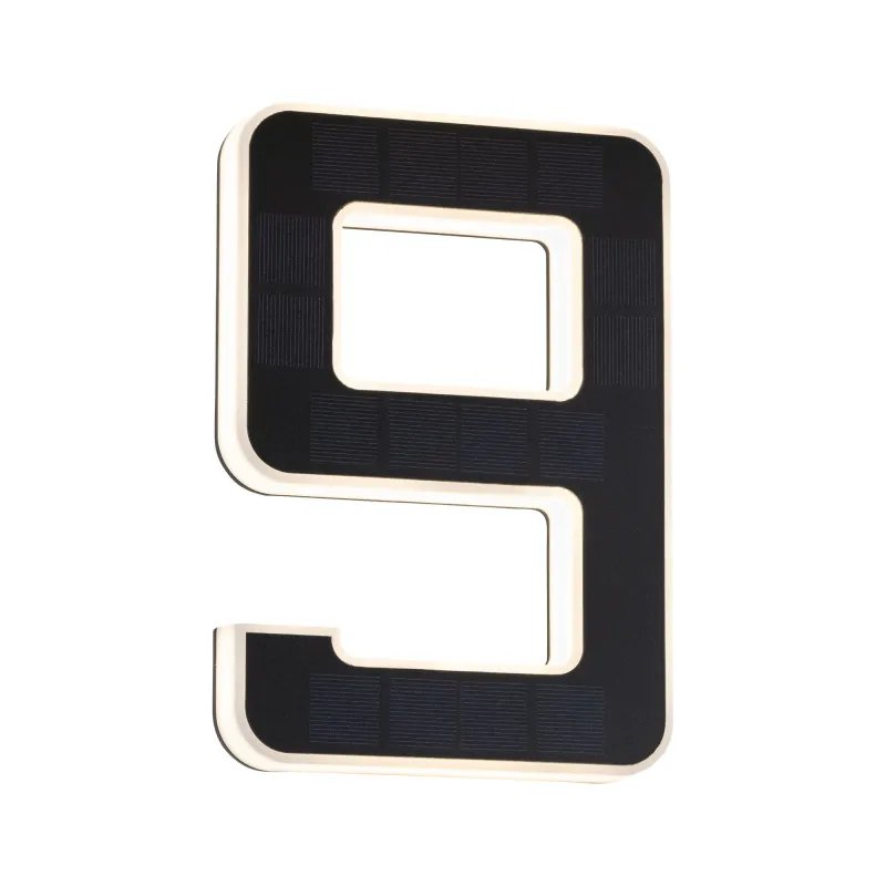 Numéro de maison extérieur sol