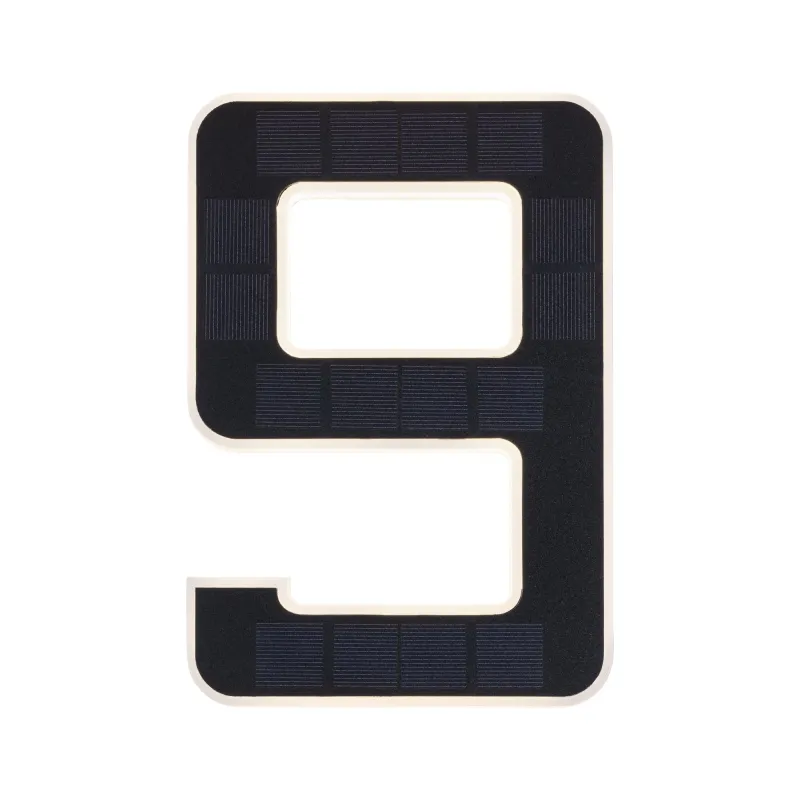 Numéro de maison extérieur sol