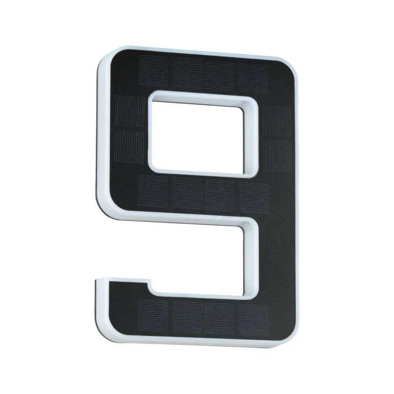 Numéro de maison extérieur sol