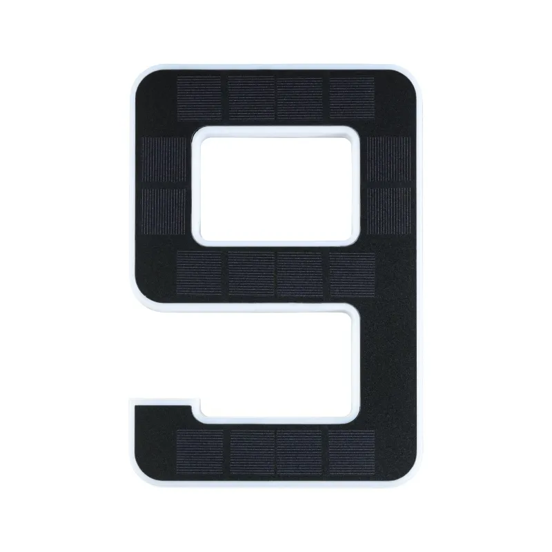 Numéro de maison extérieur sol