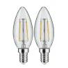 LED Fil 2 bougies 250lm E14