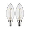 LED Fil 2 bougies 250lm E14