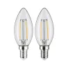 LED Fil 2 bougies 250lm E14