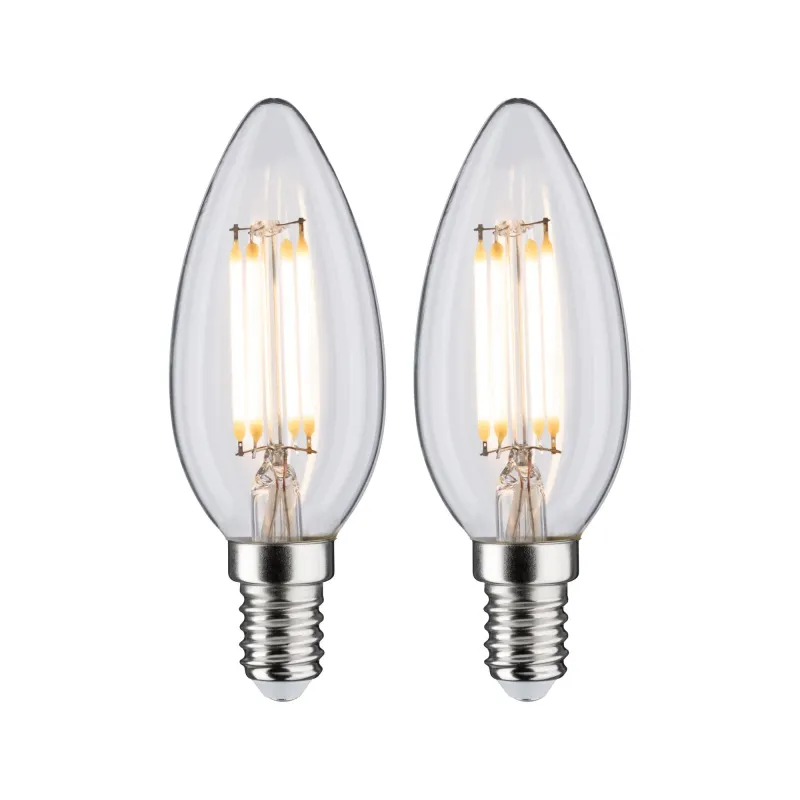 LED Fil flamme x2 470lm E14