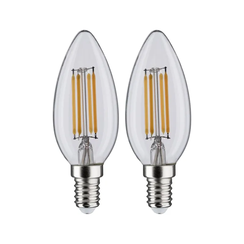LED Fil flamme x2 470lm E14