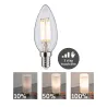 LED Fil sphérique 432lm E14 Clair