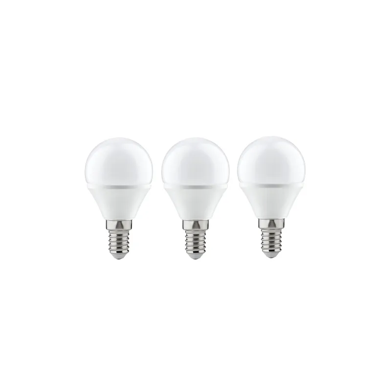 Pack 3 sphérique LED 4 W E14 230V
