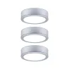 Kit Meuble Pukk 3x3W 12/230V 2700K Chrome dépoli