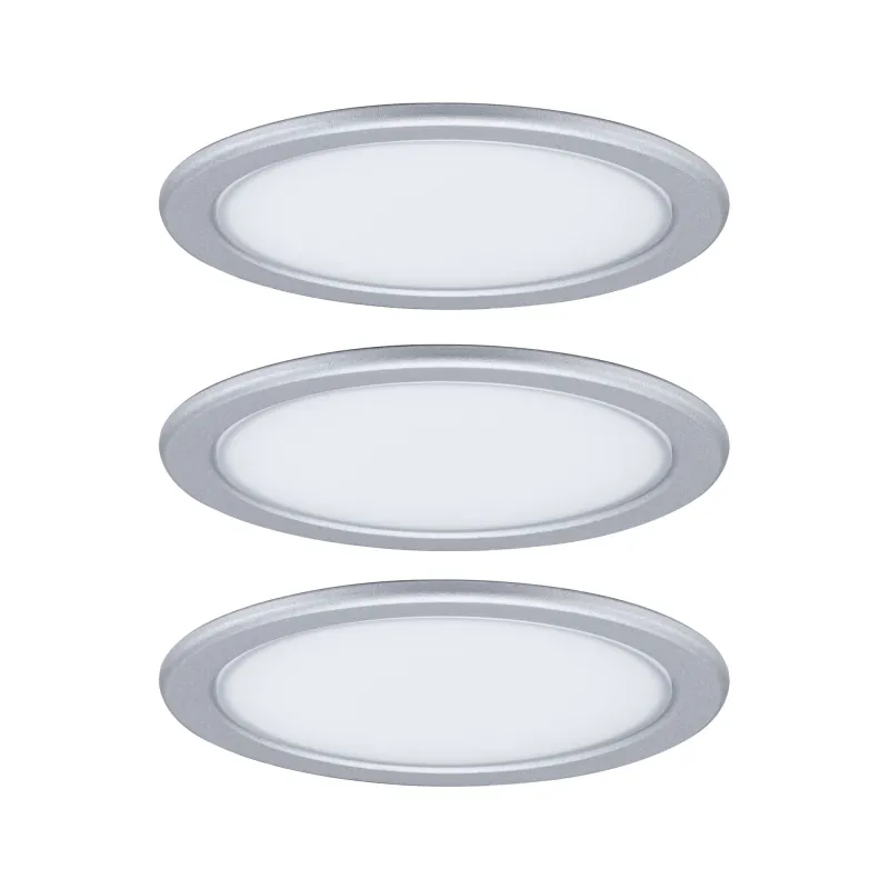 Kit Meuble Pukk 3x3W 12/230V 2700K Chrome dépoli