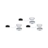 Kit Meuble Pukk 3x3W 12/230V 2700K Chrome dépoli