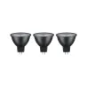 LED GU5,3 x3 450lm 2700K 36° Gris 12V