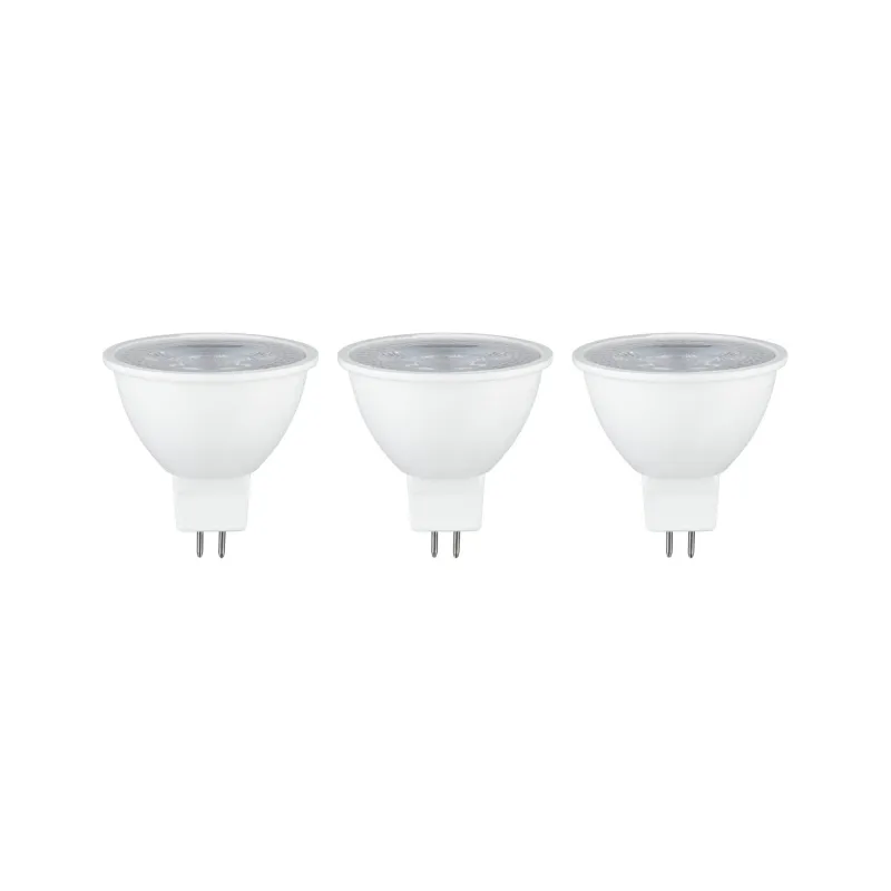 LED GU5,3 x3 450lm 2700K 36° blanc 12V