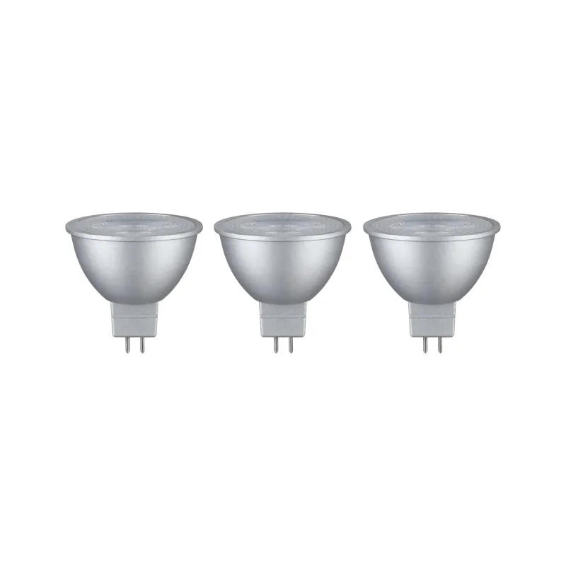 LED GU5,3 x3 450lm 2700K 36° Chrome 12V