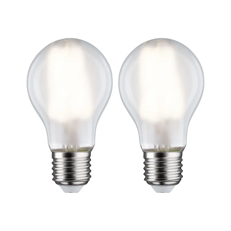 LED Fil STD x2 806lm E27 4000K dépoli 7W 230V